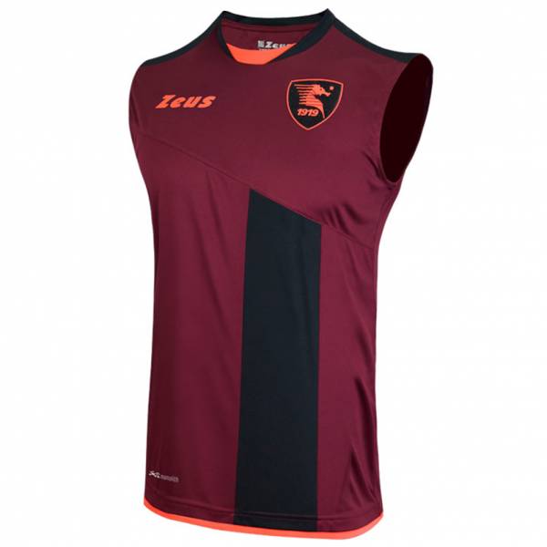 US Salernitana 1919 Zeus Camiseta sin mangas para entrenar rojo