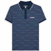 Lambretta Repeat Logo Men Polo Shirt SS1221-NAVY