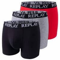 REPLAY Basic Cuff Logo Heren Boxershort 3-pak I101102-N176