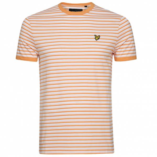 Lyle i Scott Stripe Ringer Mężczyźni T-shirt TS1222VI-W389