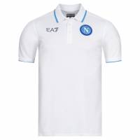 SSC Napoli EA7 Emporio Armani Men Polo Shirt white