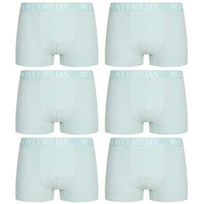 MONT EMILIAN Rouen Herren Boxershorts 6er Pack blau SportSpar