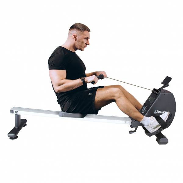 SPORTINATOR &quot;Apollon&quot; Premium foldable rowing machine for home