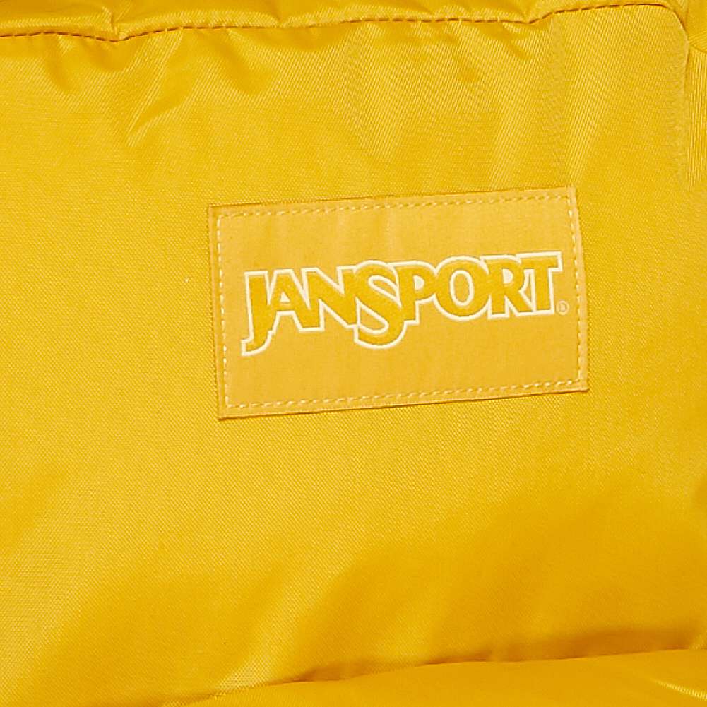 Mustard yellow delicate jansport