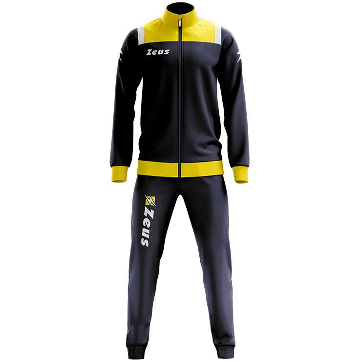 Zeus Tuta Relax Vesuvio Uomo Tuta Sportiva Navy Giallo | Scontosport.it