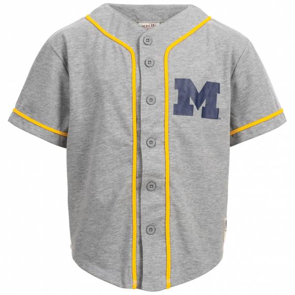 Image of Michigan American Freshman College Style Bambini Maglia da baseball AJD00392