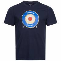 BEN SHERMAN Drum Target Men T-shirt 0071787DARK NAVY