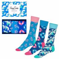 Happy Socks Cruise Gift Cadeauset Sokken 3 paar SXCRU08