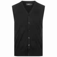 RUSSELL Men Cardigan Waistcoat 0R719M0-Black