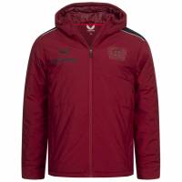 Bayer 04 Leverkusen CASTORE Hommes Veste d'hiver TM1491-ROUGENOIR