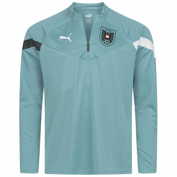 ÖFB Österreich PUMA Training 1/4 Zip Hombre Sudadera 767823-01