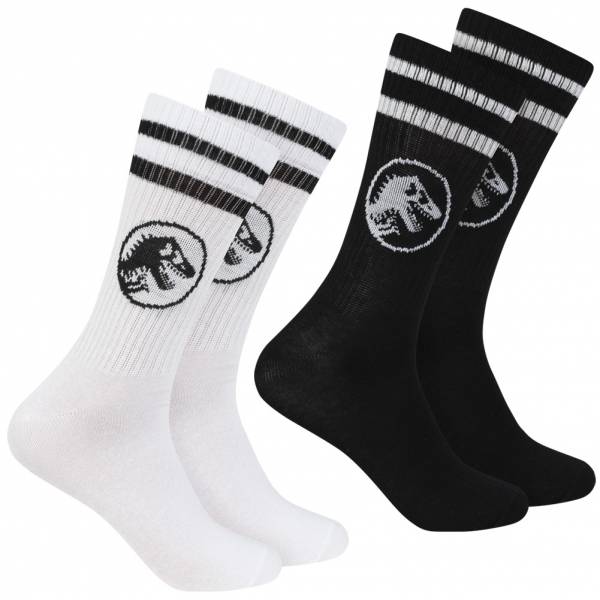 Jurassic World Uomo Calzini sportivi 2 paia 93892320-striato