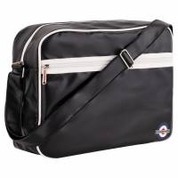 Lambretta Retro Borsa da volo T20074-BLK/WHT