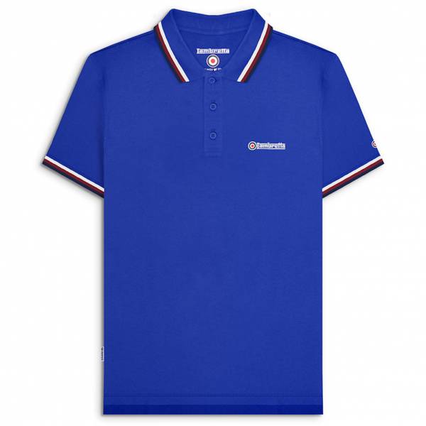 Lambretta Triple Tipped Herren Polo-Shirt SS1650-SODA BLUE