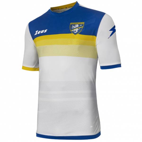 Frosinone Calcio Zeus Men Away Jersey white blue