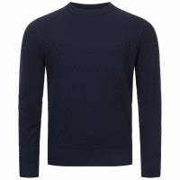 TED BAKER Loung Stitch Crew Neck Herren Sweatshirt 273063-NAVY