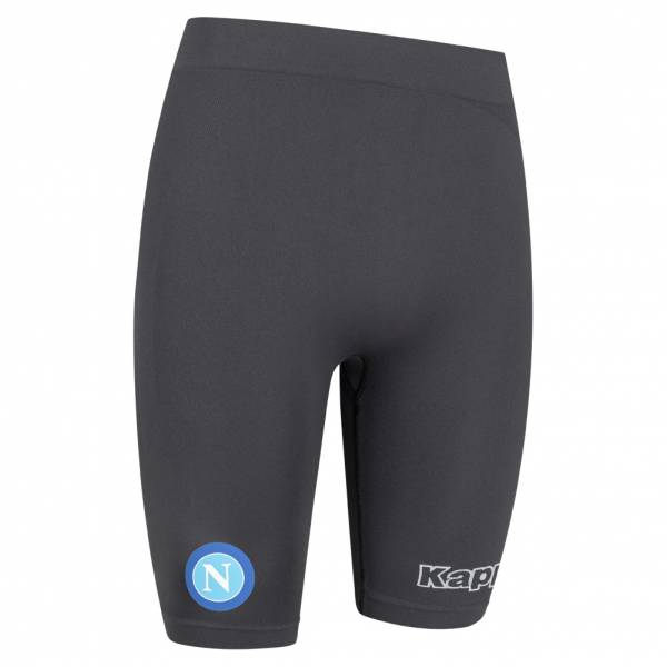 SSC Napoli Kappa Kombat Nusas Heren Compressieshort 303GBM0-GRIJS