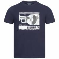 BEN SHERMAN Spliced Music Men T-shirt 0073340MARINE