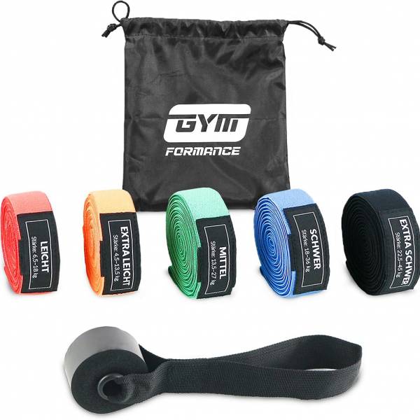 GYMFORMANCE Pull up Bands Fitness Bands 5 pcs. 504203