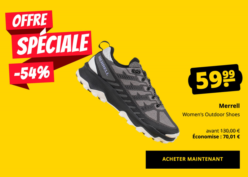 Merrell Women's Outdoor Shoes seulement 59,99 €!