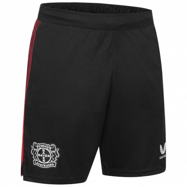 Image of Bayer 04 Leverkusen CASTORE Uomo Pantaloncini per l'allenamento TM1696-NEROROSSO064