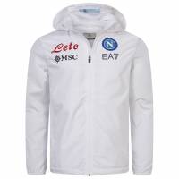 SSC Neapel EA7 Emporio Armani Men Presentation Jacket  white EASSCN23T09-WHITE