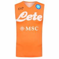 SSC Neapel EA7 Emporio Armani Heren Functie Tanktop oranje EA7SSCN37-ORANJE