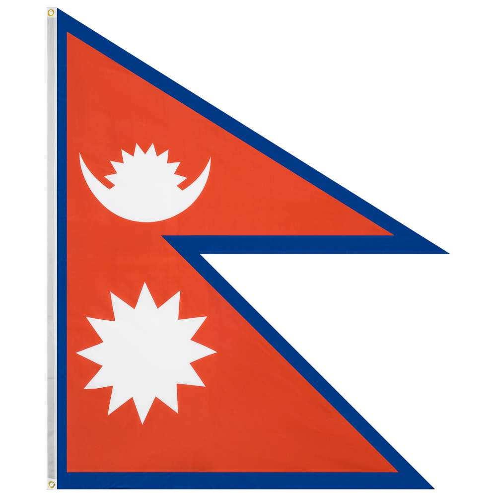 Nepal MUWO "Nations Together" Flag 90x150cm | SportSpar.com