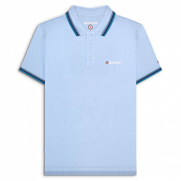 Lambretta Triple Tipped Uomo Polo SS1650-CIELO CHIARO