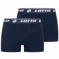 Lotto Hombre Calzoncillos bóxer Pack de 2 blanco/azul marino 397895