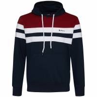 BEN SHERMAN Cut & Sew Panel Men Hoody 0072229-MIDNIGHT