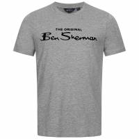 BEN SHERMAN Flocked Logo Herren T-Shirt 0076268G-009