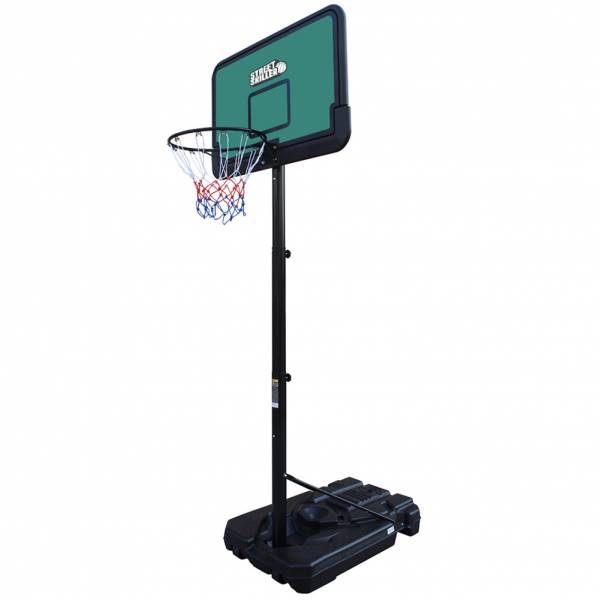 Image of STREETSKILLER Canestro da basket per esterni regolabile in altezza 2,00 - 3,05 m verde/nero064