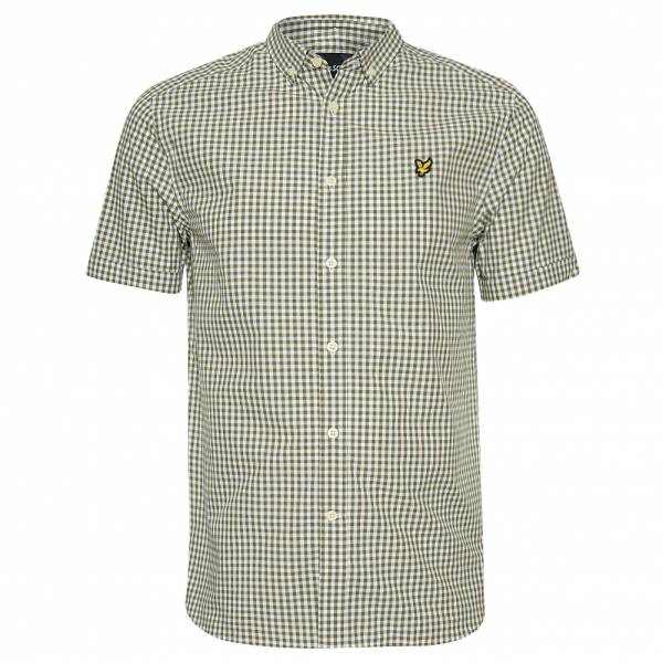 Image of di Lyle & Scott Gingham Uomo Camicia a maniche corte SW1201V-Z827064