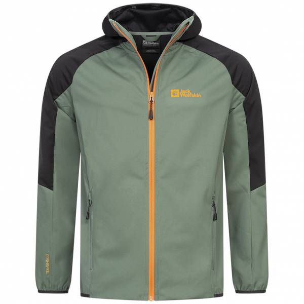 Jack Wolfskin Feldberg Hommes Veste softshell à capuche 1306922-4311