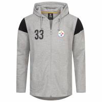 Pittsburgh Steelers NFL Fanatics Heren Hooded Sweatjas 2083MGRYFHEPST