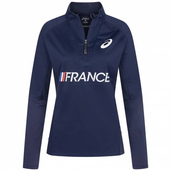 Francia ASICS Track &amp; Field Mujer Softshell Camiseta 121674FR-0891