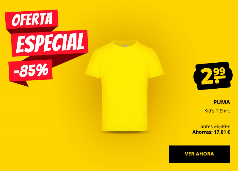 PUMA Kid's T-Shirt solo 2,99 €