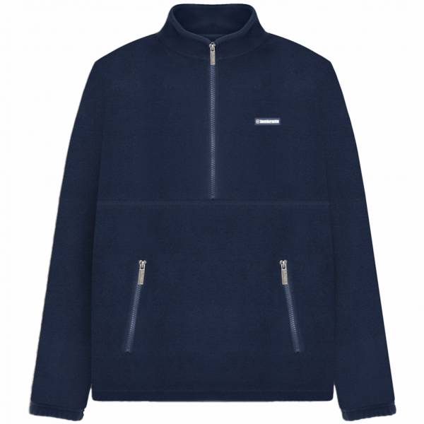 Image of Lambretta Half Zip Polar Fleece Uomo Giacca SS1546-NAVY064