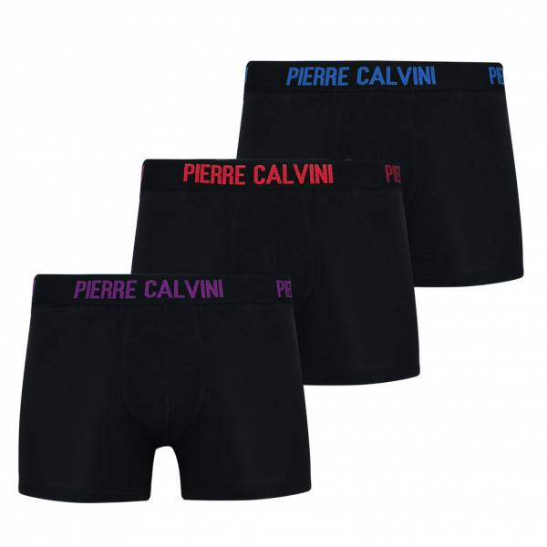 PIERRE CALVINI Hipster Herren Boxershorts 3er-Pack Classic 4 6130-CA-2