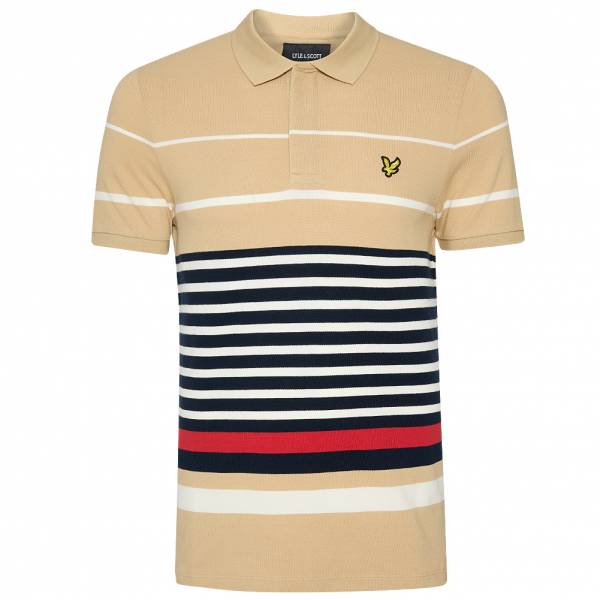 Lyle i Scott Block Stripe Mężczyźni Koszulka polo SP1355V-W122