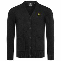 Lyle & Scott Blend Cardigan Mężczyźni Rozpinany sweter z dzianiny od wełna KN1458V-W155