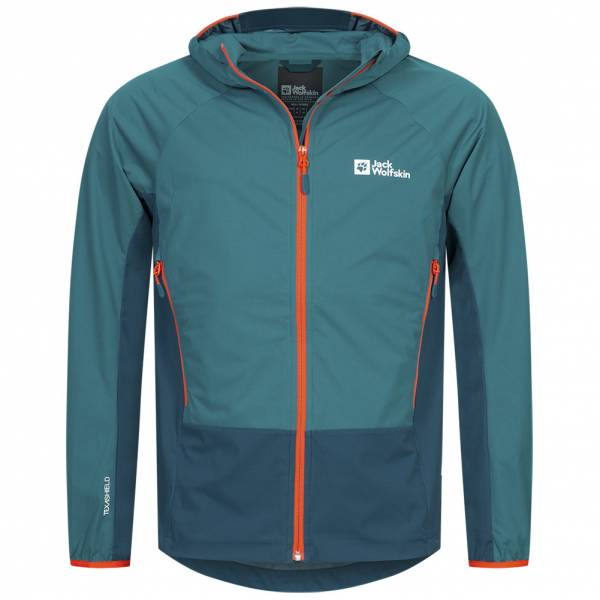 Image of Jack Wolfskin Eagle Peak II Uomo Giacca softshell con cappuccio 1306912-1124064