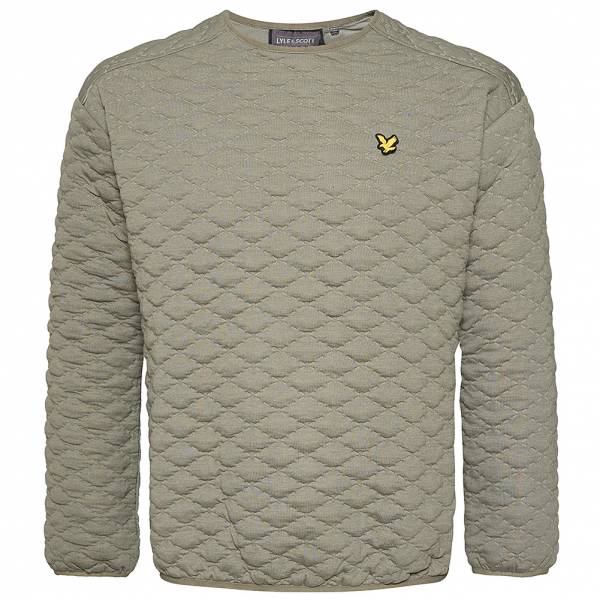 Lyle &amp; Scott Pattern Crew Hommes Sweat-shirt ML1770SP-W716