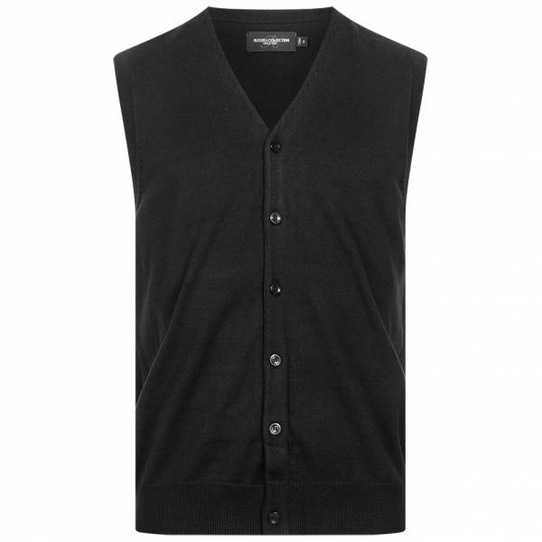 Image of RUSSELL Uomo Cardigan Smanicato 0R719M0-Nero064