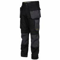 Bench Workwear Boston Cordura Uomo Pantaloni da lavoro BNCH 015-Nero/Grigio