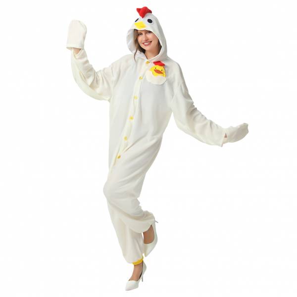 Chicken Jumpsuit Unisex Costume MIESEPETER®