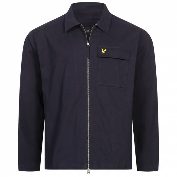 Lyle &amp; Scott Twill Overshirt Hombre luz Chaqueta LW1216VX-Z271