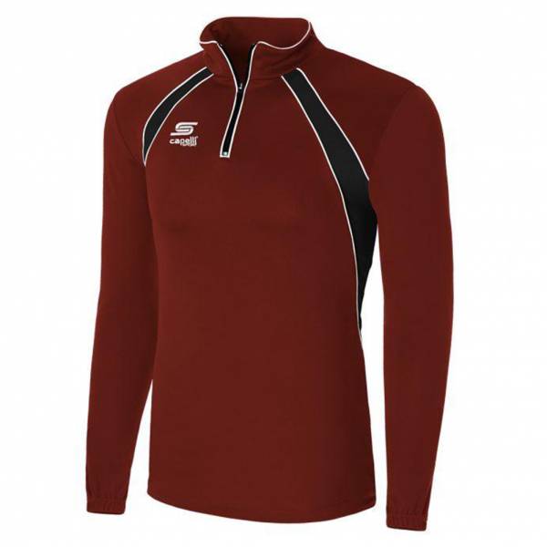 Capelli Sport Raven Hommes Sweat-shirt d&#039;entraînement AGA-1192-rouge/noir/blanc