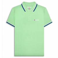 Lambretta Triple Tipped Hommes Polo SS1650-LT GRN W/N/DL